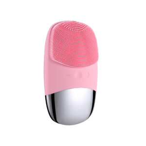 Mini Silicone Electric Facial Cleansing Brush – Waterproof Face Cleanser & Skin Massager for Deep Pore Cleaning