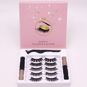Magnetic Eyelashes & Eyeliner Set – Long-Lasting Waterproof Mink Lashes, Reusable & Easy to Apply