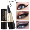 Waterproof Black Liquid Eyeliner Pen – Smudge-Proof Gel Pencil for Precise Eye Makeup & Long-Lasting Definition