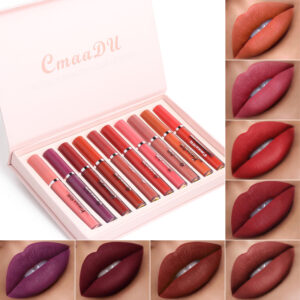 Waterproof Matte Lipstick for Women – Non-Stick Cup, Long-Lasting & Smudge-Proof Lip Color
