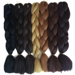 Braided Hair Extensions – Synthetic Jumbo Braiding Hair for Stylish Box Braids, Twists & Cornrows