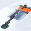 Car Snow Plough Shovel Ice Snow Scraper Skis Winter Defrost Car Four-in-one