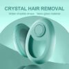 CJEER Crystal Hair Eraser – Painless Hair Removal & Exfoliating Tool for Women & Men (Legs, Arms, Back)
