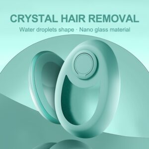 CJEER Crystal Hair Eraser – Painless Hair Removal & Exfoliating Tool for Women & Men (Legs, Arms, Back)