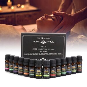 Essential Oil Diffuser Set – Aromatherapy Oils Kit for Home, Relaxation, Sleep & Wellness