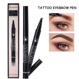 Microblading Eyebrow Tattoo Pen – Waterproof Fork Tip Fine Sketch Pencil for Natural, Long-Lasting Brows
