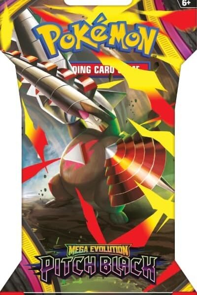Pitch Black Sleeved Booster – Pokémon TCG ME