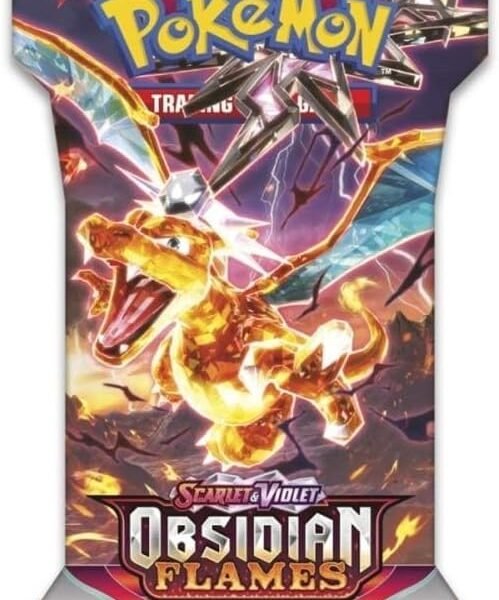 Obsidian Flames Sleeved Booster 8-Pack – Pokemon TCG SV