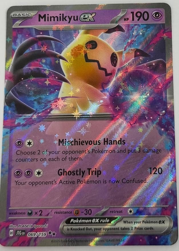 71C9nNreIrL._AC_SY879_ Mimikyu ex – 069/159 – Journey Together - Image 1