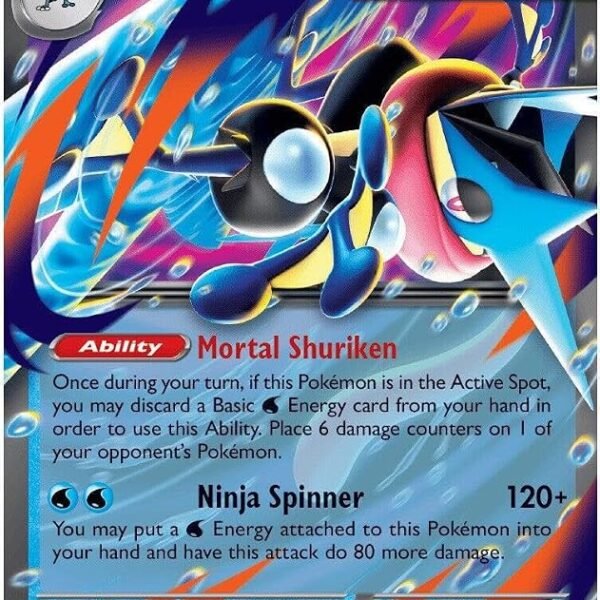 Mega Greninja ex – 022/086 – Chaos Rising