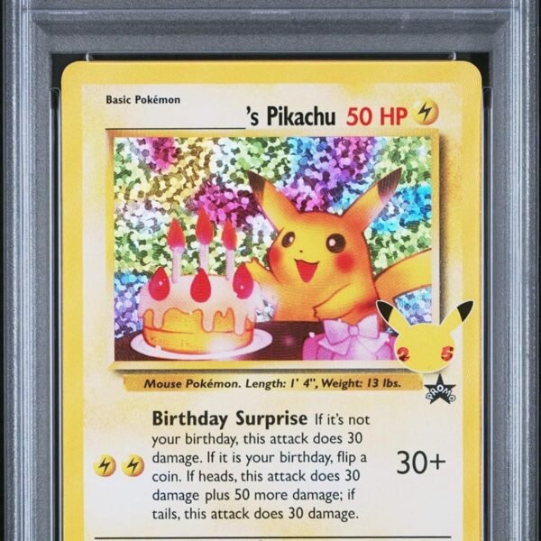 PSA 10 Birthday Pikachu #24 – Celebrations Classic Collection