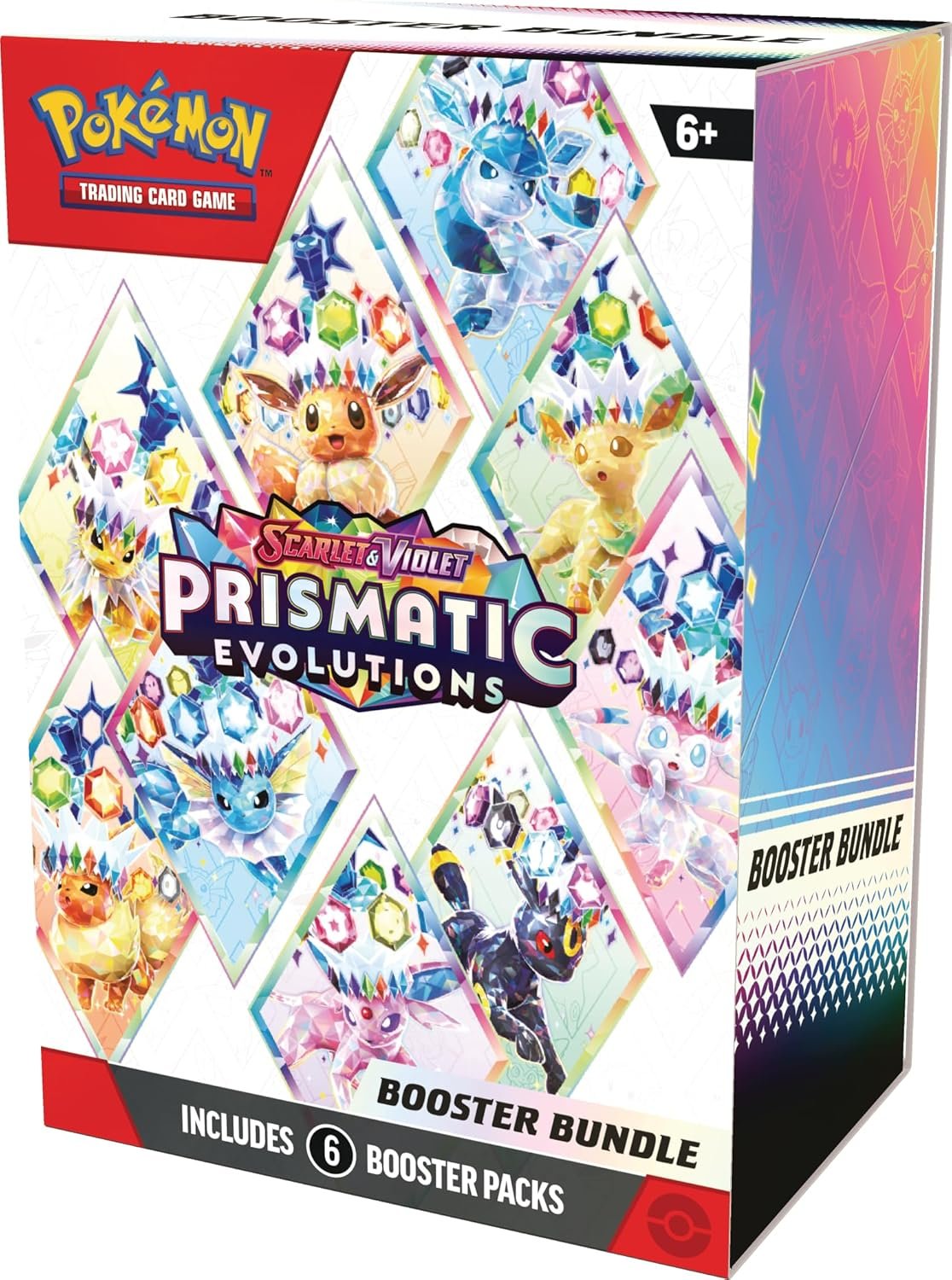 81K1P2O5QJL._AC_SL1500_ Prismatic Evolutions Booster Bundle – Pokémon TCG SV - Image 1