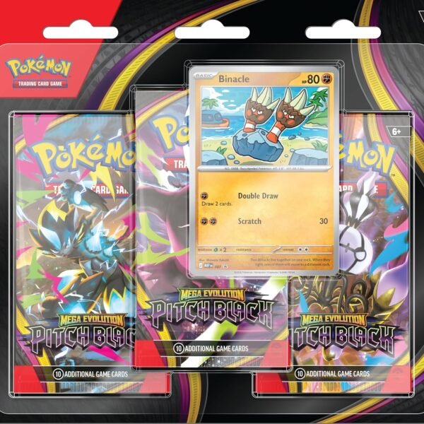 Pitch Black 3-Pack Blister – Pokémon TCG ME