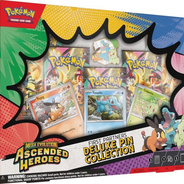 Ascended Heroes First Partners Pin Collection – Pokémon TCG ME