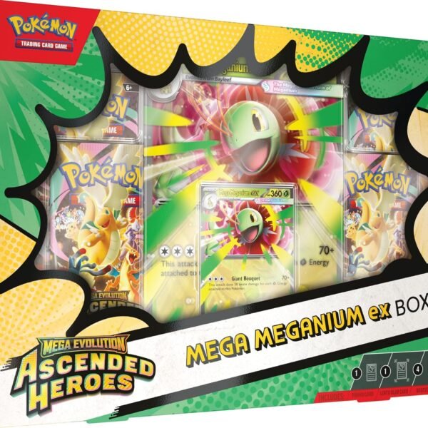 Ascended Heroes Mega Meganium ex Box – Pokémon TCG ME