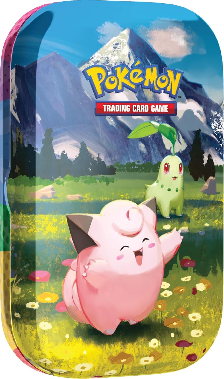 Ascended Heroes Mini Tin – Clefairy & Chikorita Ascended Heroes Mini Tin – Clefairy & Chikorita - Image 1