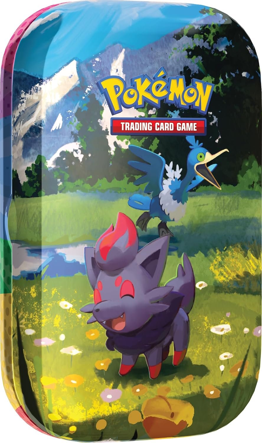Ascended Heroes Mini Tin – Zorua & Cramorant Ascended Heroes Mini Tin – Zorua & Cramorant - Image 1