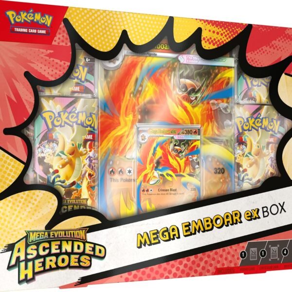 Ascended Heroes – Mega Emboar ex Box