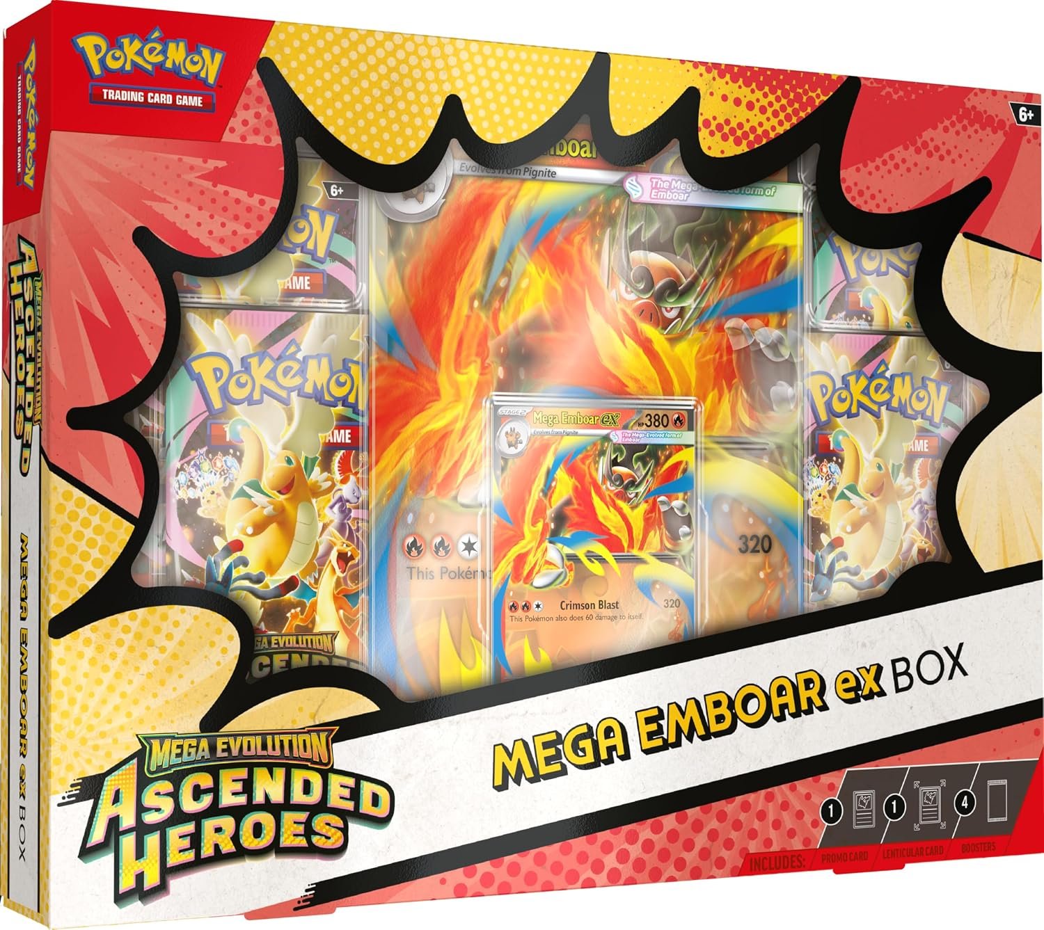 Ascended Heroes – Mega Emboar ex Box Ascended Heroes – Mega Emboar ex Box - Image 1