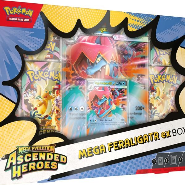 Ascended Heroes – Mega Feraligatr ex Box