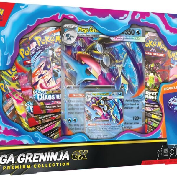 Mega Greninja ex Premium Collection – Pokémon TCG ME