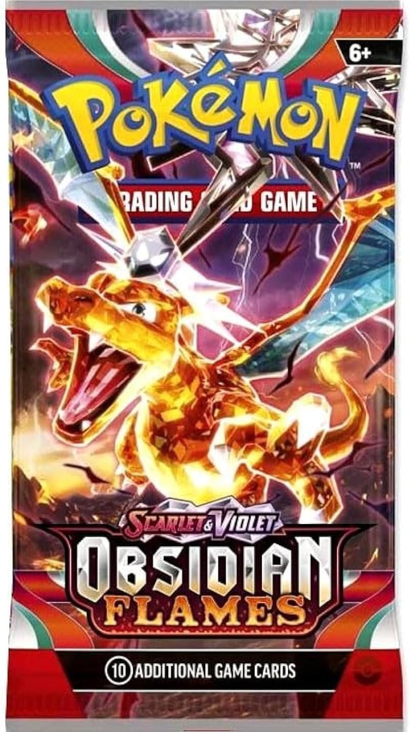 Obsidian Flames Booster Pack – Pokémon TCG SV Obsidian Flames Booster Pack – Pokémon TCG SV - Image 1
