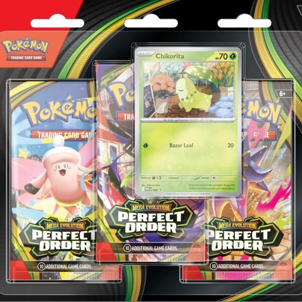Perfect Order 3-Pack Blister – Chikorita