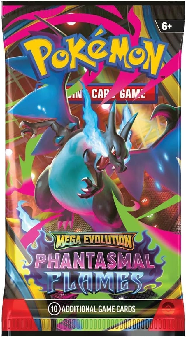 Phantasmal Flames Booster – Pokémon TCG ME Phantasmal Flames Booster – Pokémon TCG ME - Image 1