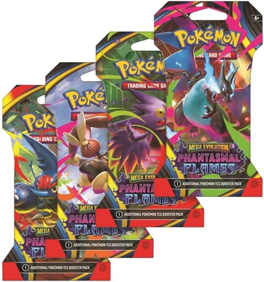 Phantasmal Flames Sleeved Lot – 8 Packs Phantasmal Flames Sleeved Lot – 8 Packs - Image 1