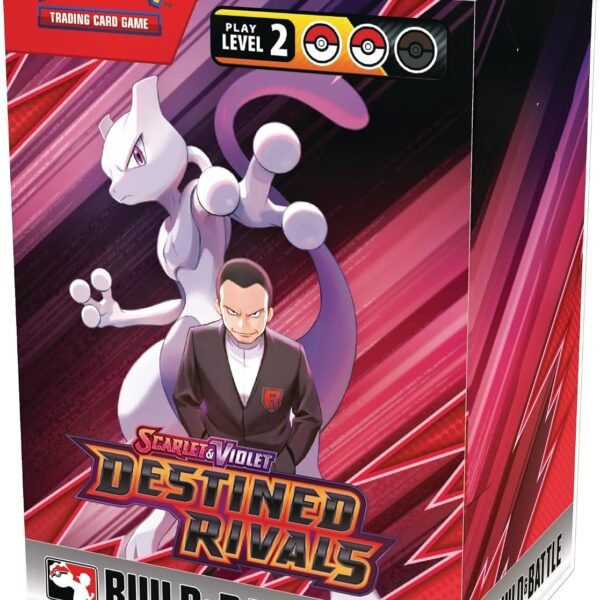 Pokemon TCG: Scarlet & Violet - Destined Rivals - Build & Battle Box - 4 Packs