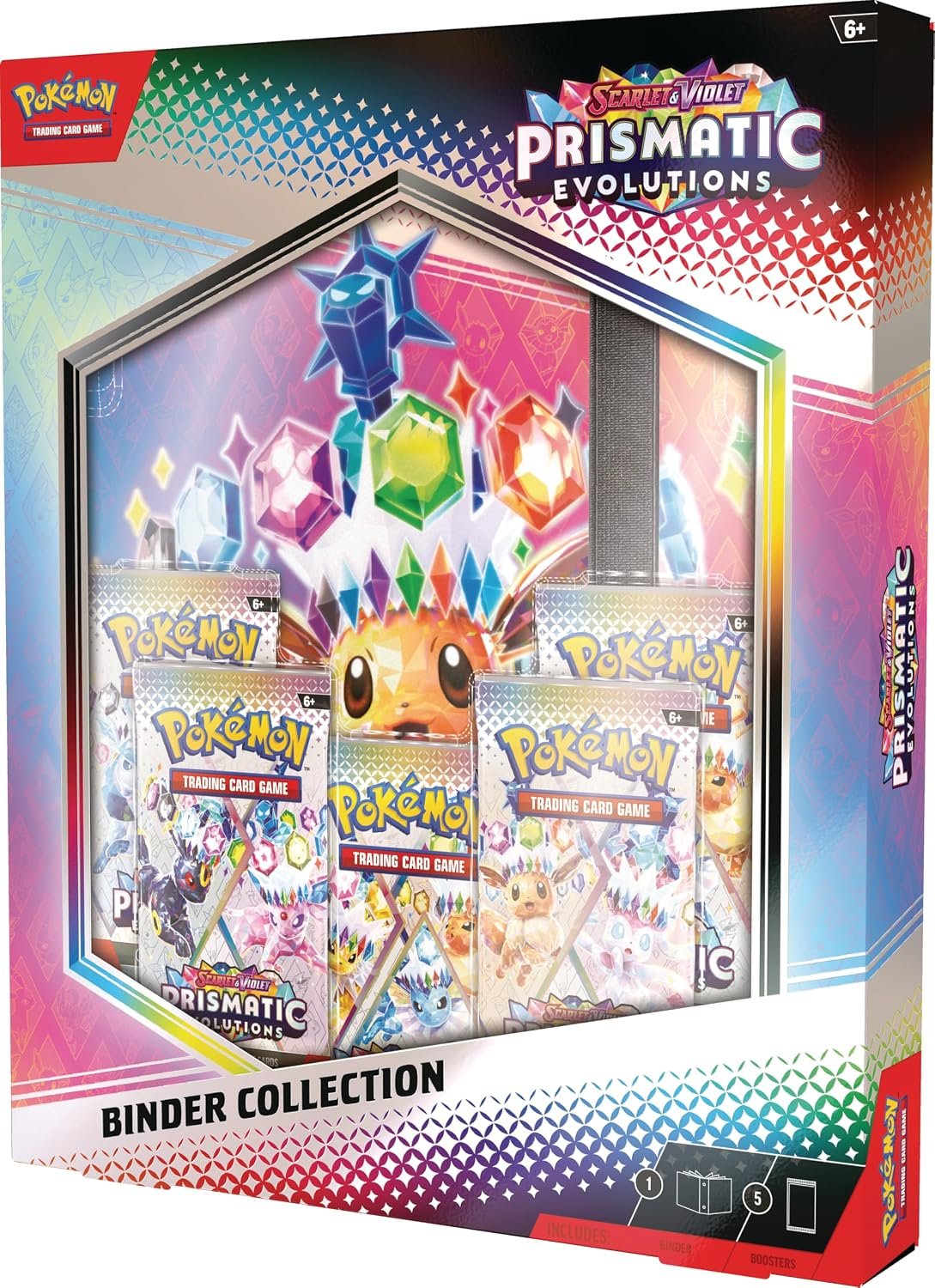 Prismatic Evolutions Binder Collection – Pokémon TCG SV Prismatic Evolutions Binder Collection – Pokémon TCG SV - Image 1