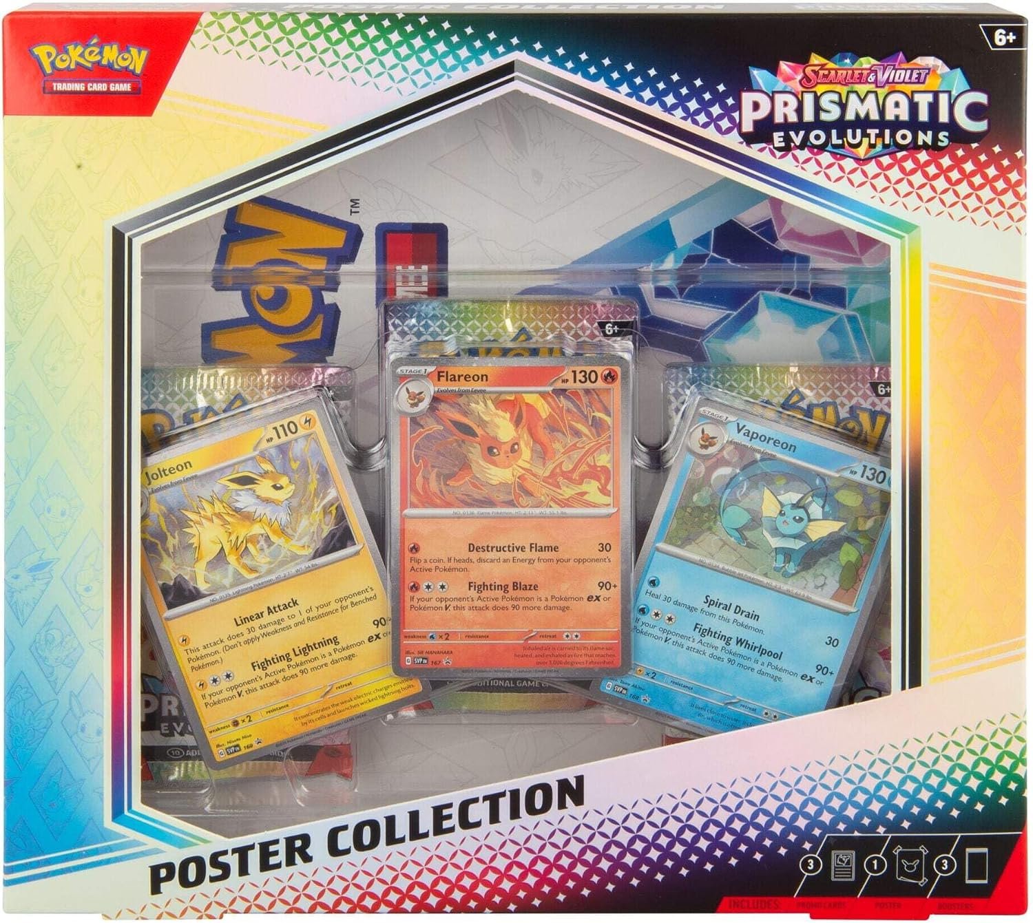 Prismatic Evolutions Poster Collection – Pokémon TCG SV Prismatic Evolutions Poster Collection – Pokémon TCG SV - Image 1