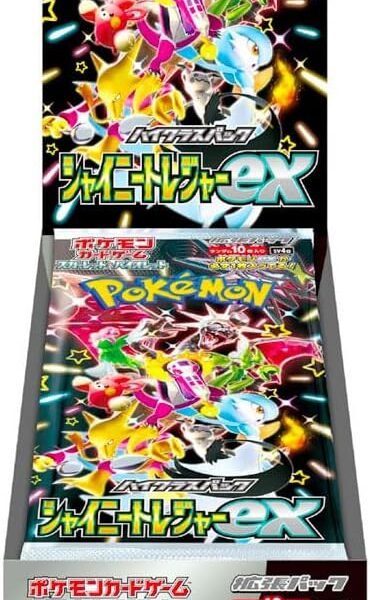 Shiny Treasure ex Booster Box – Japanese Pokémon TCG SV