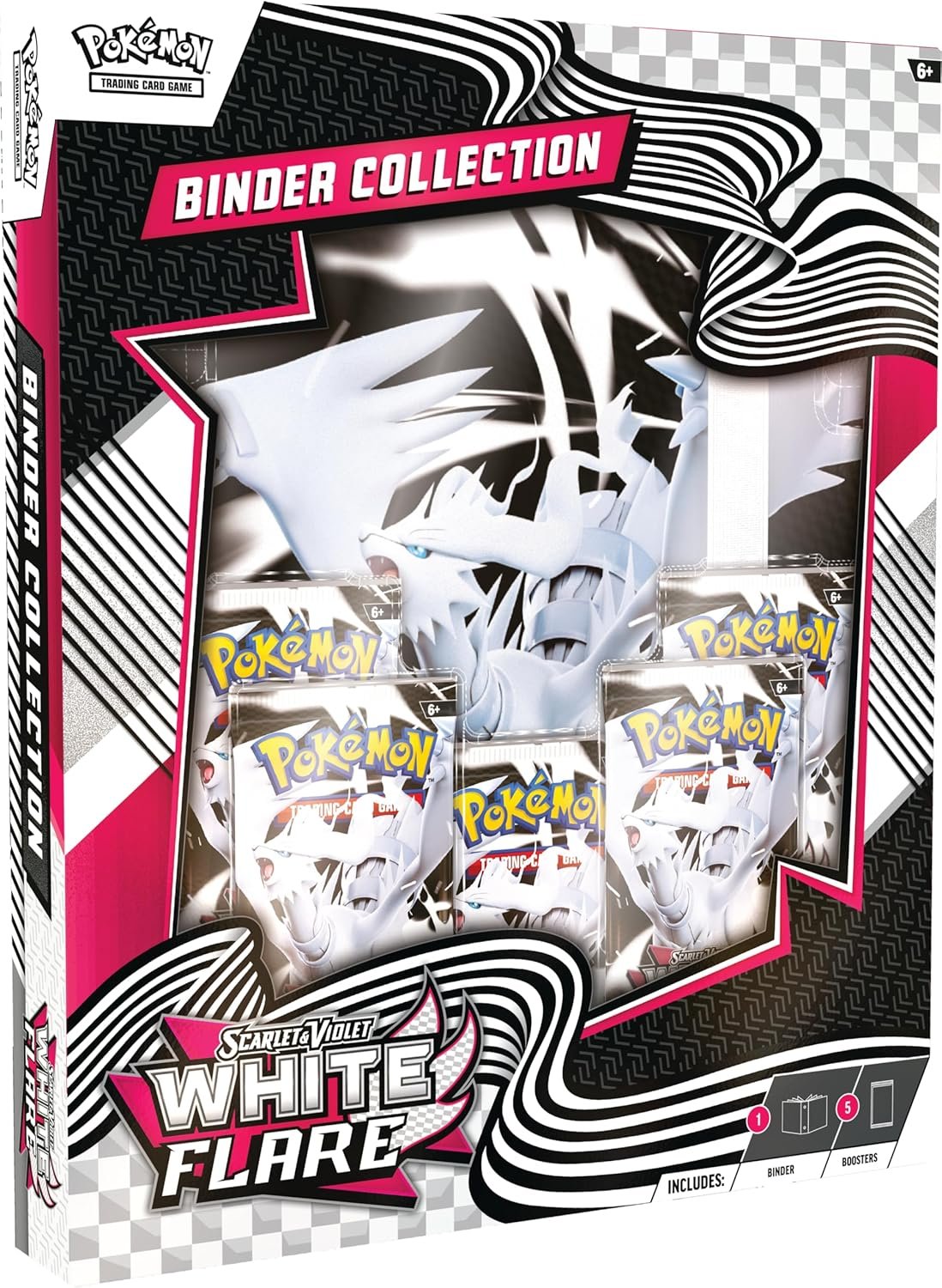 White Flare Binder Collection – Pokémon TCG SV10.5 White Flare Binder Collection – Pokémon TCG SV10.5 - Image 1